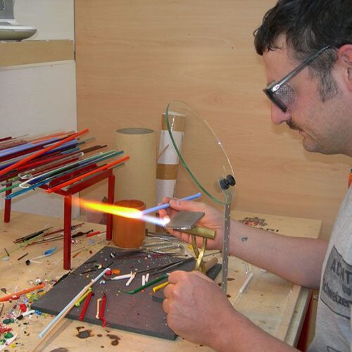 lavorazione vetro a lume